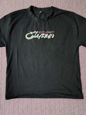 ​Elysium Athletic Samurai Graphic T Shirt Mens Medium AS Colour Heavy Black Pink